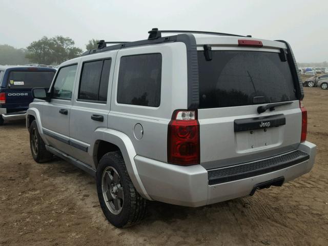 1J8HH48K66C136612 - 2006 JEEP COMMANDER 银色 照片 3
