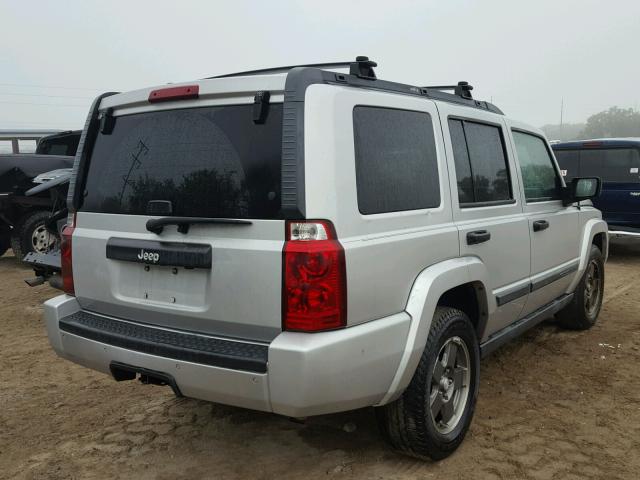 1J8HH48K66C136612 - 2006 JEEP COMMANDER 银色 照片 4