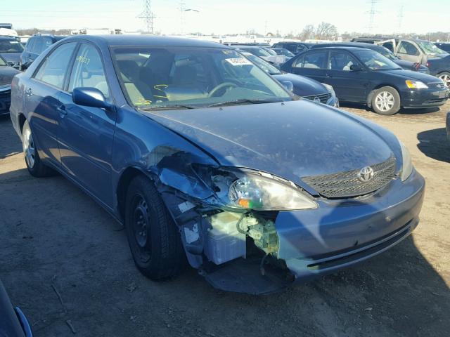 4T1BE32K84U870650 - 2004 TOYOTA CAMRY LE BLUE photo 1