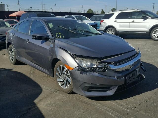 19XFC2F70GE210567 - 2016 HONDA CIVIC EX GRAY photo 1