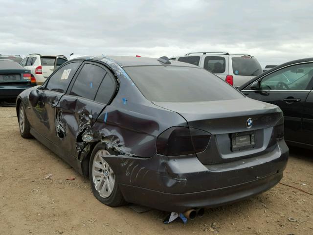 WBAVD13596KV05245 - 2006 BMW 325 XI GRAY photo 3