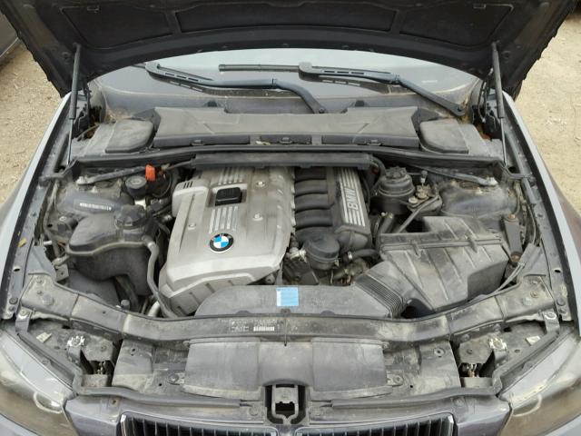 WBAVD13596KV05245 - 2006 BMW 325 XI GRAY photo 7