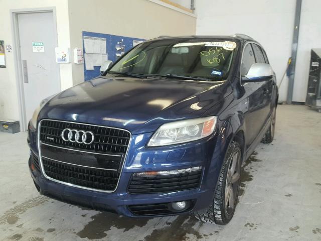 WA1EY74L97D056687 - 2007 AUDI Q7 3.6 QUA BLUE photo 2