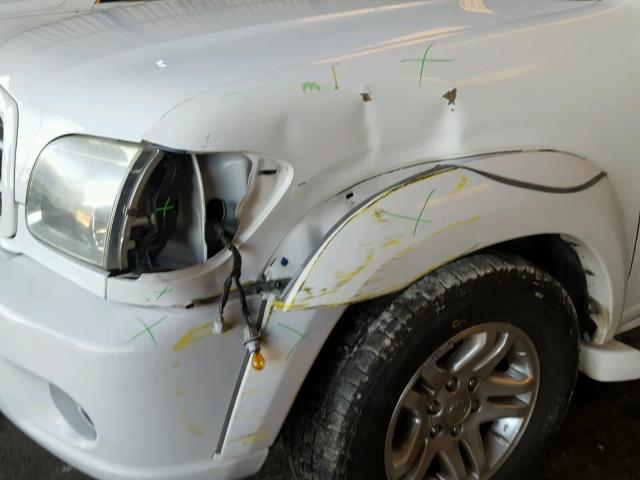 5TDZT38AX4S237045 - 2004 TOYOTA SEQUOIA LI WHITE photo 9