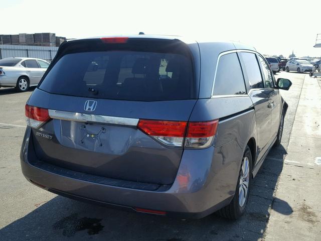 5FNRL5H65EB064189 - 2014 HONDA ODYSSEY EX CHARCOAL photo 4