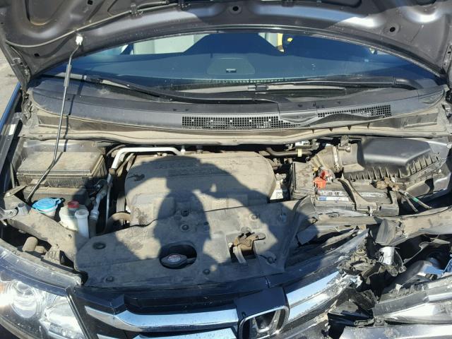 5FNRL5H65EB064189 - 2014 HONDA ODYSSEY EX CHARCOAL photo 7