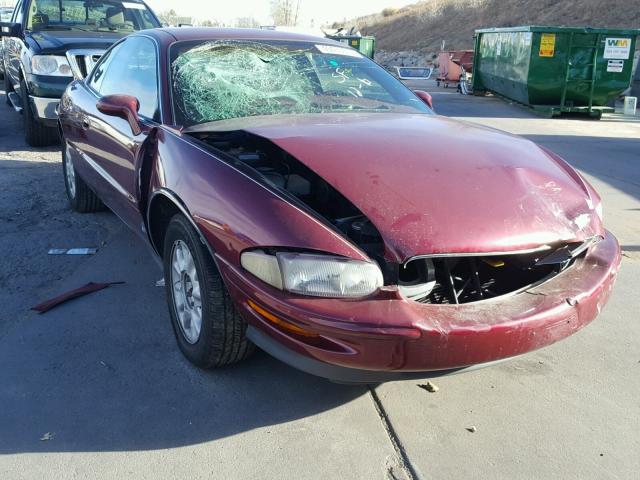 1G4GD2210W4710873 - 1998 BUICK RIVIERA MAROON photo 1