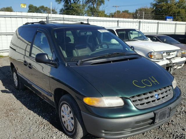 2P4GP25R6XR152454 - 1999 PLYMOUTH VOYAGER GREEN photo 1