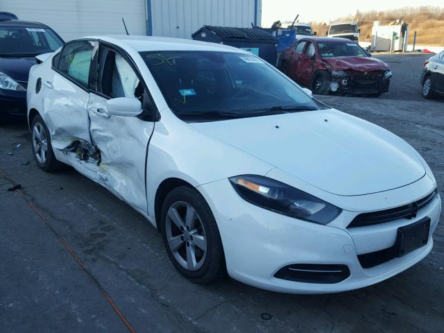 1C3CDFBB9FD140606 - 2015 DODGE DART SXT WHITE photo 1