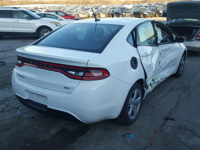 1C3CDFBB9FD140606 - 2015 DODGE DART SXT WHITE photo 4