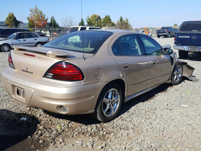 1G2NF52E44M580284 - 2004 PONTIAC GRAND AM GOLD photo 4