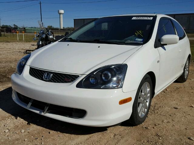 SHHEP33573U406128 - 2003 HONDA CIVIC SI WHITE photo 2