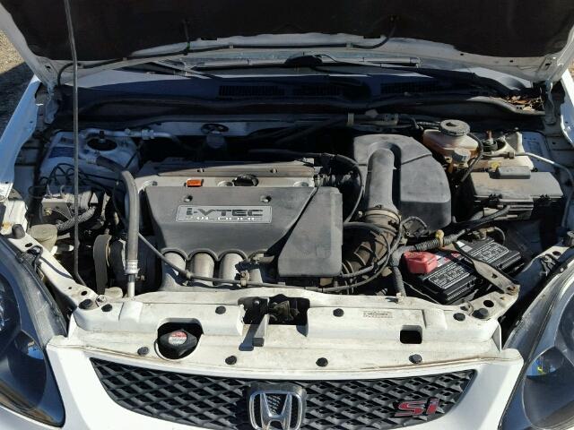 SHHEP33573U406128 - 2003 HONDA CIVIC SI WHITE photo 7