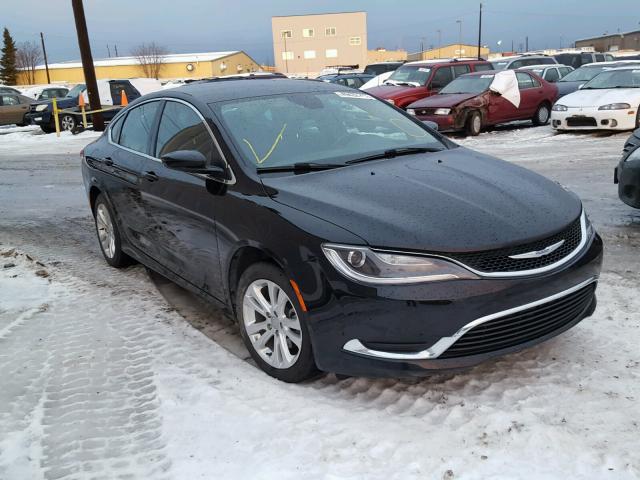 1C3CCCAB5FN552745 - 2015 CHRYSLER 200 LIMITE BLACK photo 1