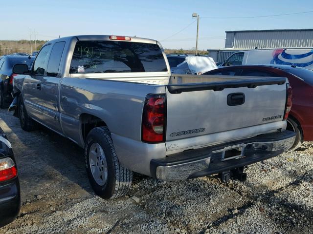 2GCEC19T251244812 - 2005 CHEVROLET SILVERADO SILVER photo 3