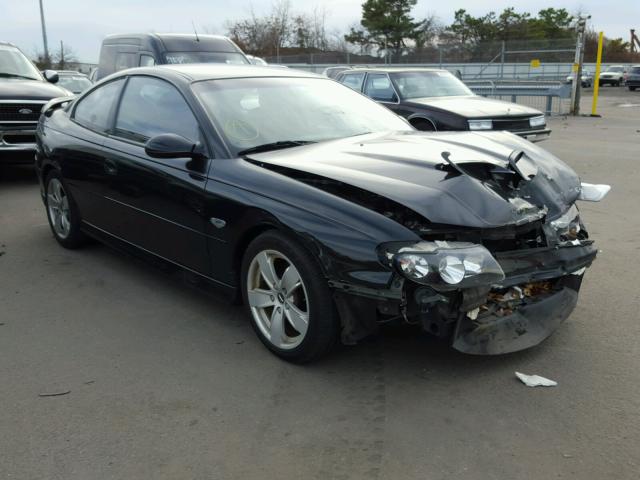 6G2VX12U55L357680 - 2005 PONTIAC GTO BLACK photo 1