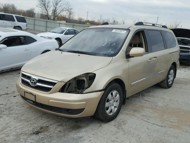 KNDMC233086052506 - 2008 HYUNDAI ENTOURAGE GOLD photo 2