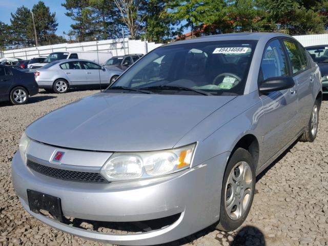 1G8AZ52F33Z165818 - 2003 SATURN ION LEVEL SILVER photo 2