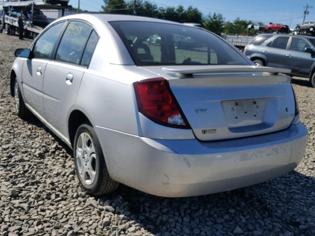 1G8AZ52F33Z165818 - 2003 SATURN ION LEVEL SILVER photo 3
