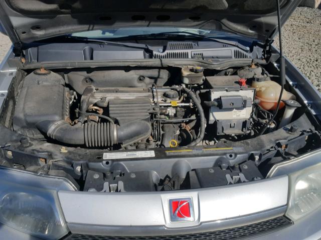 1G8AZ52F33Z165818 - 2003 SATURN ION LEVEL SILVER photo 7