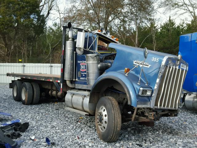 1NKWL60X0YR856759 - 2000 KENWORTH CONSTRUCTI BLUE photo 1