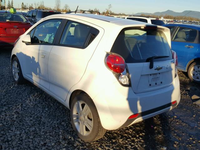 KL8CA6S96EC544641 - 2014 CHEVROLET SPARK LS WHITE photo 3