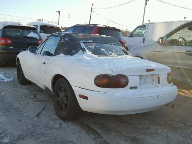 JM1NA3516L0157607 - 1990 MAZDA MX-5 MIATA WHITE photo 3