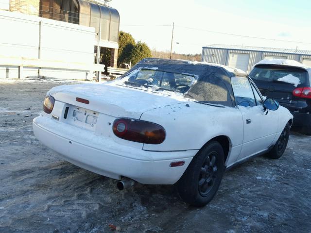 JM1NA3516L0157607 - 1990 MAZDA MX-5 MIATA WHITE photo 4