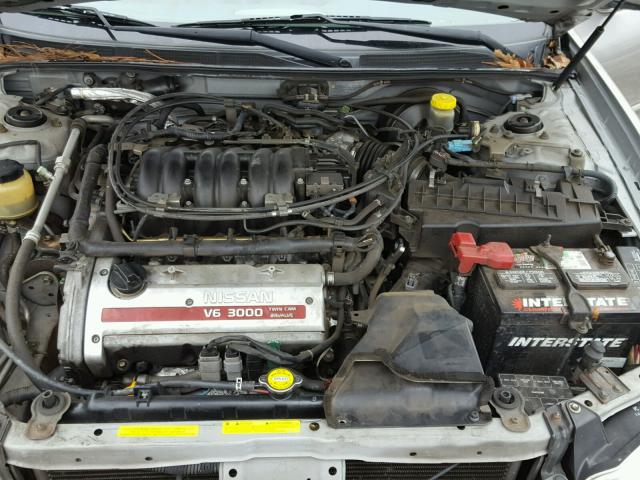 JN1CA31D81T632843 - 2001 NISSAN MAXIMA GXE SILVER photo 7