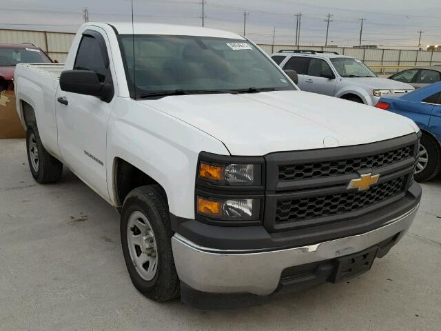 1GCNCPEH2EZ334554 - 2014 CHEVROLET SILVERADO WHITE photo 1