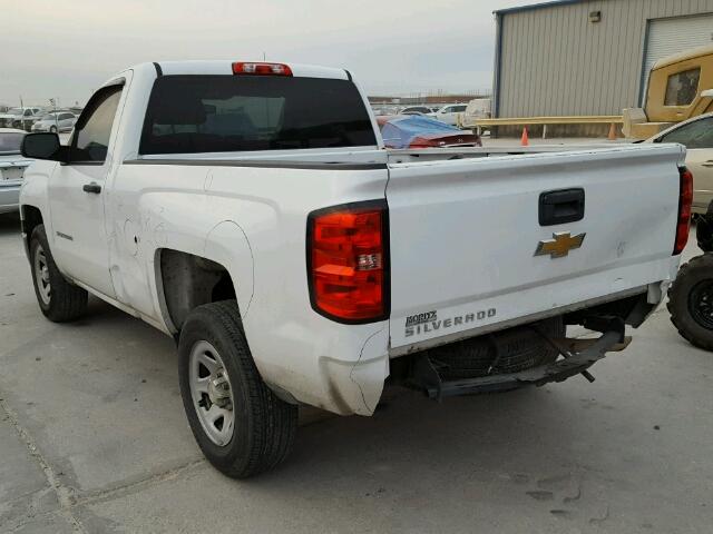 1GCNCPEH2EZ334554 - 2014 CHEVROLET SILVERADO WHITE photo 3