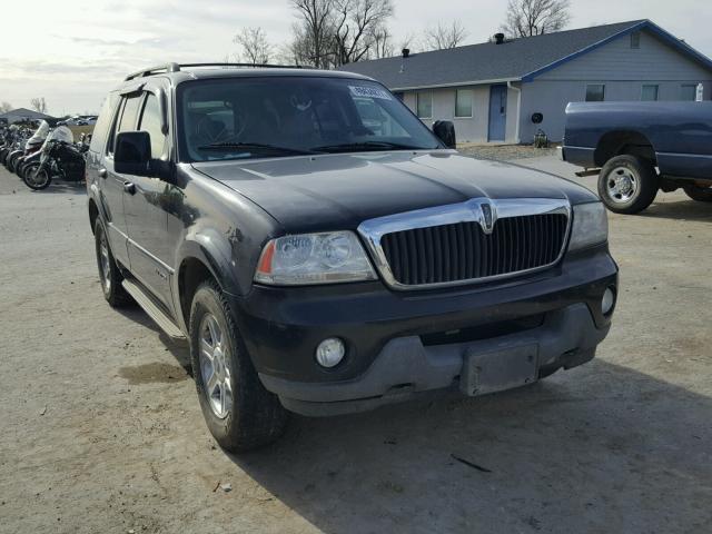 5LMEU88H04ZJ10723 - 2004 LINCOLN AVIATOR BLACK photo 1