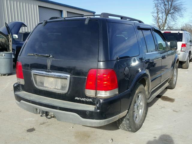 5LMEU88H04ZJ10723 - 2004 LINCOLN AVIATOR BLACK photo 4