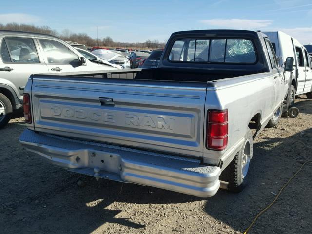 1B7FD14T7FS548227 - 1985 DODGE D-SERIES D TWO TONE photo 4