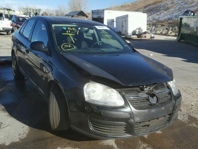 3VWJZ7AJ7AM001586 - 2010 VOLKSWAGEN JETTA S BLACK photo 1
