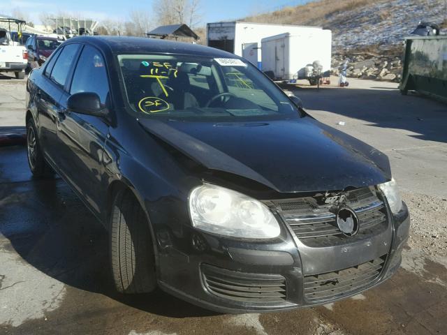 3VWJZ7AJ7AM001586 - 2010 VOLKSWAGEN JETTA S BLACK photo 1