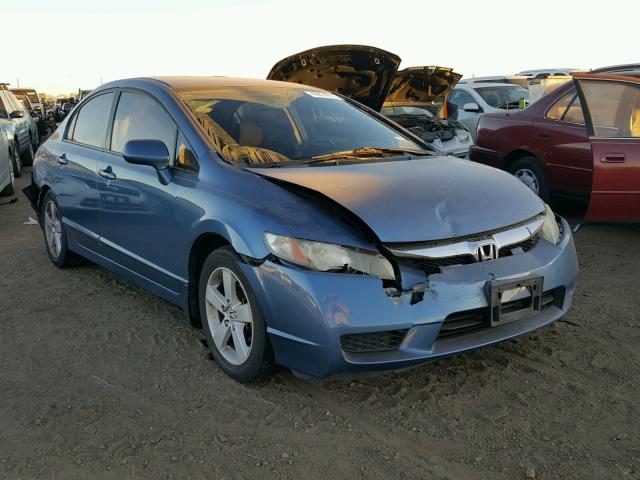 19XFA1F66AE033151 - 2010 HONDA CIVIC BLUE photo 1