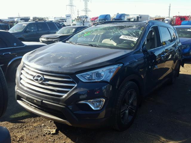 KM8SR4HF1FU116951 - 2015 HYUNDAI SANTA FE G GRAY photo 2