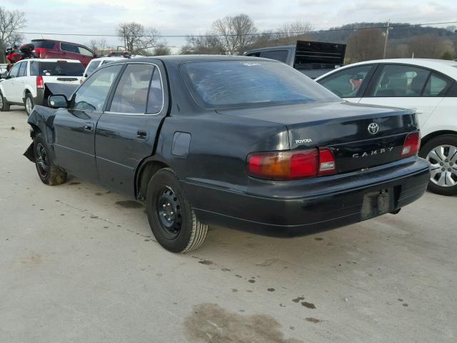 JT2BG12K7T0363417 - 1996 TOYOTA CAMRY DX BLACK photo 3