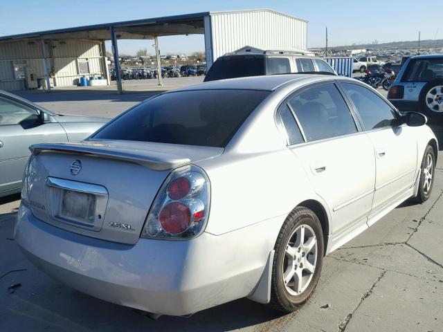 1N4AL11D85N900387 - 2005 NISSAN ALTIMA S SILVER photo 4