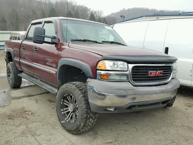 1GTHK23U62F225028 - 2002 GMC SIERRA K25 MAROON photo 1