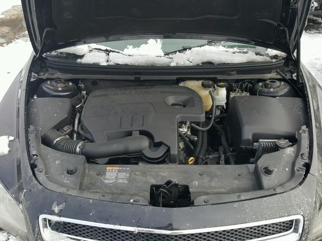 1G1ZB5E02CF203960 - 2012 CHEVROLET MALIBU LS BLACK photo 7