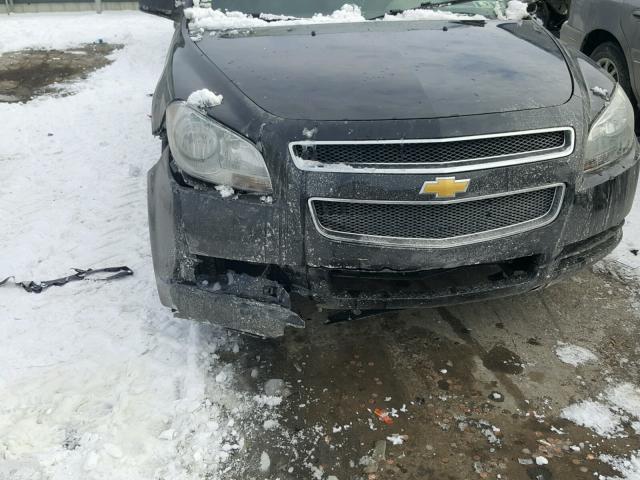 1G1ZB5E02CF203960 - 2012 CHEVROLET MALIBU LS BLACK photo 9
