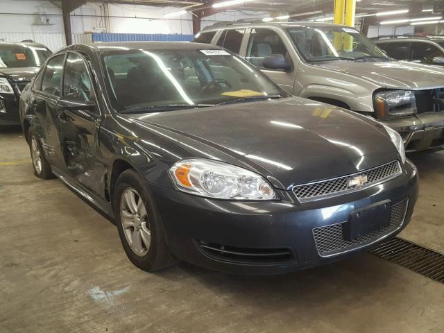 2G1WF5E39C1278664 - 2012 CHEVROLET IMPALA LS GRAY photo 1