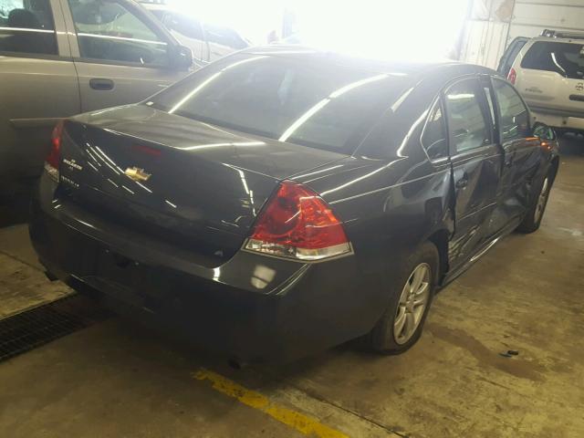 2G1WF5E39C1278664 - 2012 CHEVROLET IMPALA LS GRAY photo 4