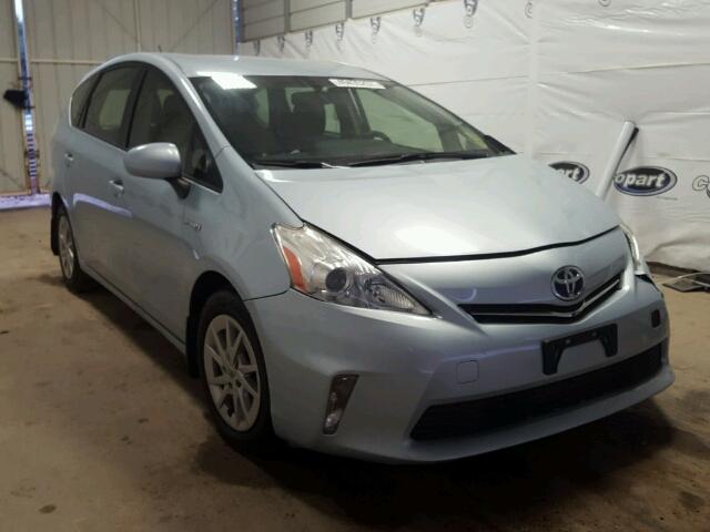 JTDZN3EU4C3147818 - 2012 TOYOTA PRIUS V SILVER photo 1