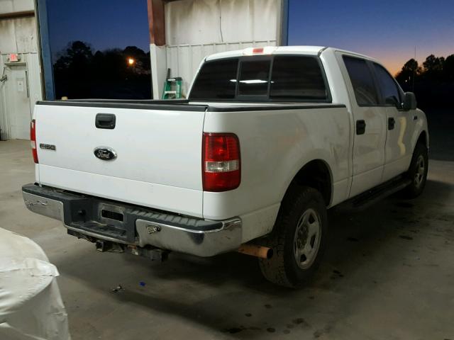 1FTPW14V98FB51226 - 2008 FORD F150 SUPER WHITE photo 4