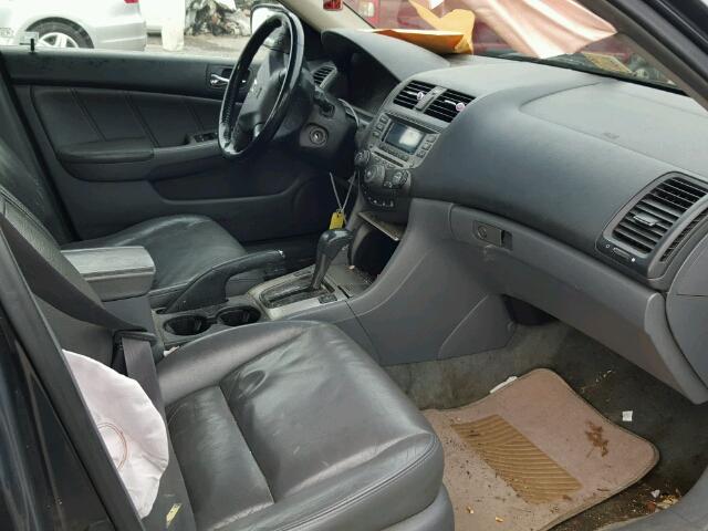 1HGCM66556A047777 - 2006 HONDA ACCORD EX GRAY photo 5