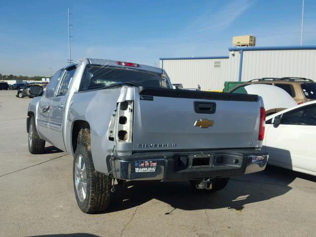 3GCPCSE06DG324274 - 2013 CHEVROLET SILVERADO SILVER photo 3