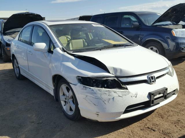 2HGFA16918H507551 - 2008 HONDA CIVIC EXL 白色 照片 1